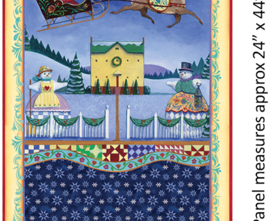 Benartex A Quilter’s Christmas Panel