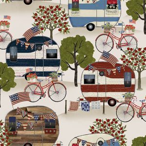 3 Wishes Fabric Hometown America Camper Vans