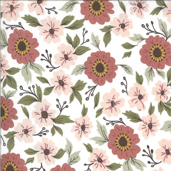 Moda Fabrics Folktale Forest Path Cloud Floral