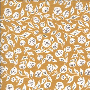 Moda Fabrics Folktale Enchanted Bloom Golden Floral