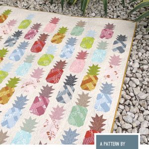 Elizabeth Hartman Pineapple Farm Quilt Pattern Front