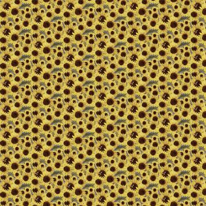 3 Wishes Fabrics Locally Grown Sunflowers