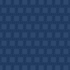 Wilmington Fabrics Alpha-Tonal Steel Boxes in Navy