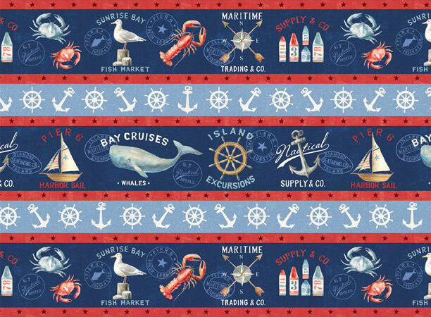 Wilmington At the Helm Stripe