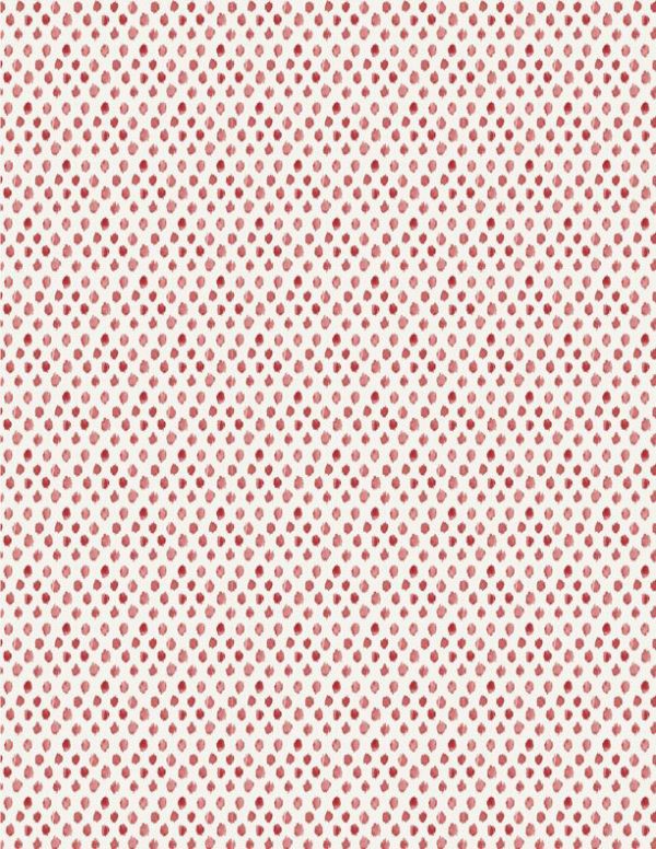 Wilmington Fabrics At the Helm Red Ikat Dot