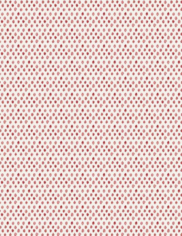 Wilmington Fabrics At the Helm Red Ikat Dot
