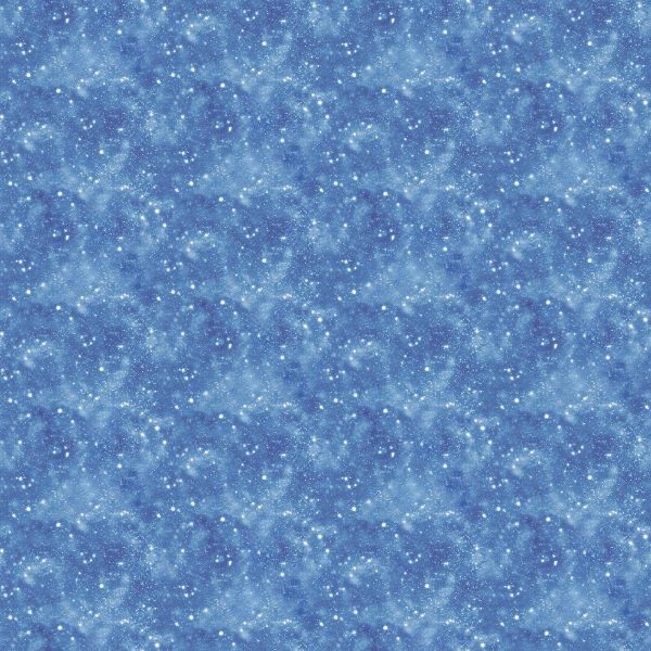 Northcott Fabrics Hocus Pocus Blue Galaxy Sky