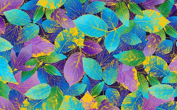 Timeless Treasures Utopia Leaves