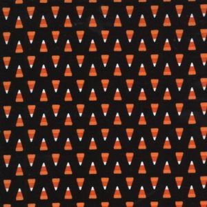 Moda Fabrics Midnight Magic II Candy Corn on Black