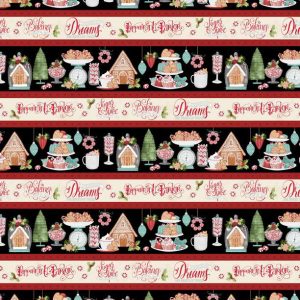 Wilmington Fabrics Peppermint Parlor Repeating Stripe