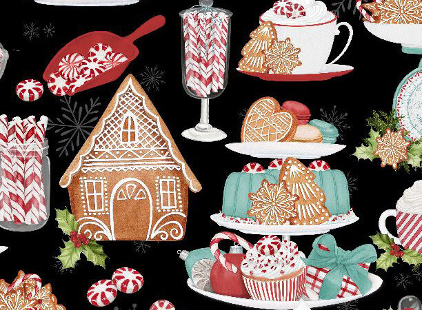 Wilmington Peppermint Parlor Cookies Black