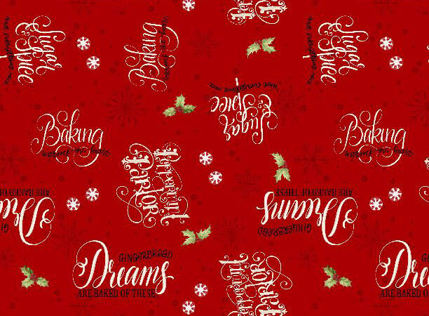Wilmington Peppermint Parlor Word Toss Red