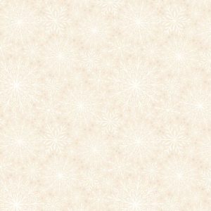 Wilmington Fabrics Peppermint Parlor Tonal Snowflakes on Cream