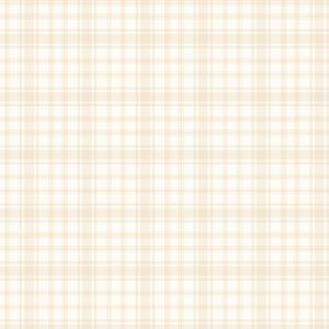 Wilmington Fabrics Peppermint Parlor Tonal Cream Plaid