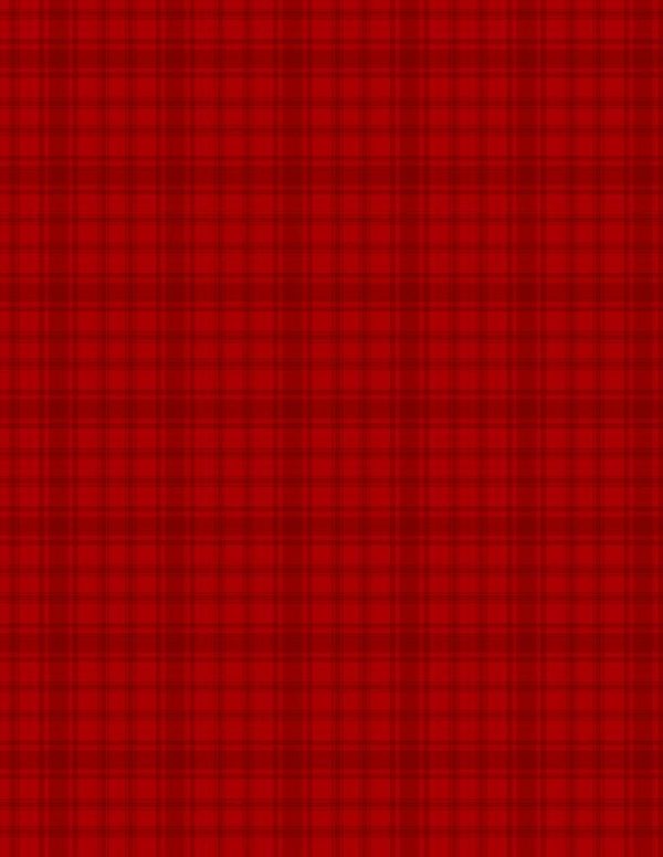 Wilmington Fabrics Peppermint Parlor Tonal Red Plaid