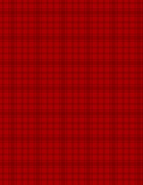 Wilmington Fabrics Peppermint Parlor Tonal Red Plaid