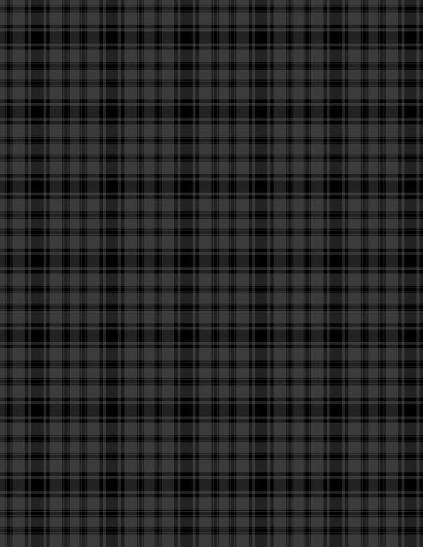 Wilmington Fabrics Peppermint Parlor Tonal Black Plaid
