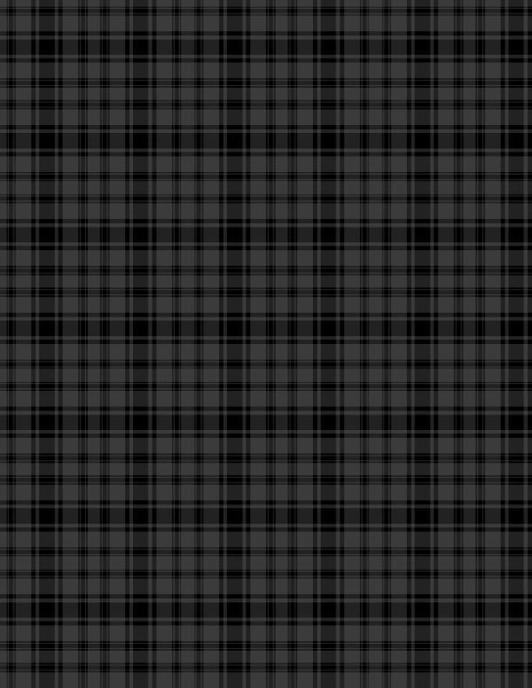 Wilmington Fabrics Peppermint Parlor Tonal Black Plaid