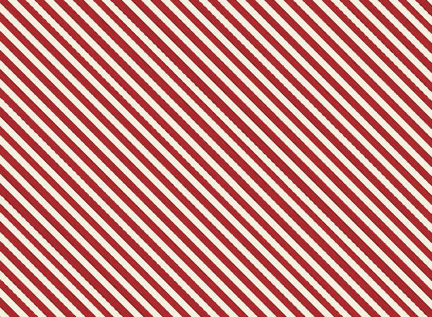Wilmington Peppermint Parlor Red Diagonal Stripe