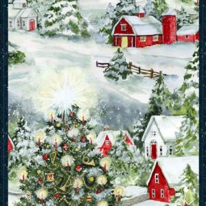 Wilmington Prints Fabrics Winter Hollow Quilt Panel