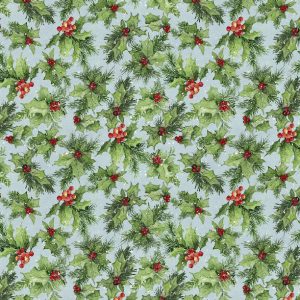 Wilmington Prints Fabrics Winter Hollow Holly