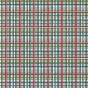 Wilmington Prints Fabrics Winter Hollow Plaid in Blue