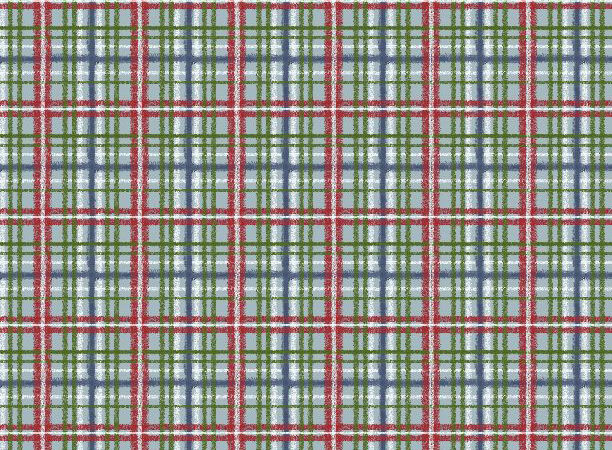 Wilmington Prints Winter Hollow Plaid Blue