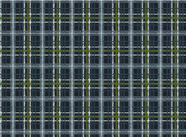 Wilmington Prints Winter Hollow Plaid Navy