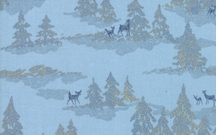 Moda Forest Frost Deer