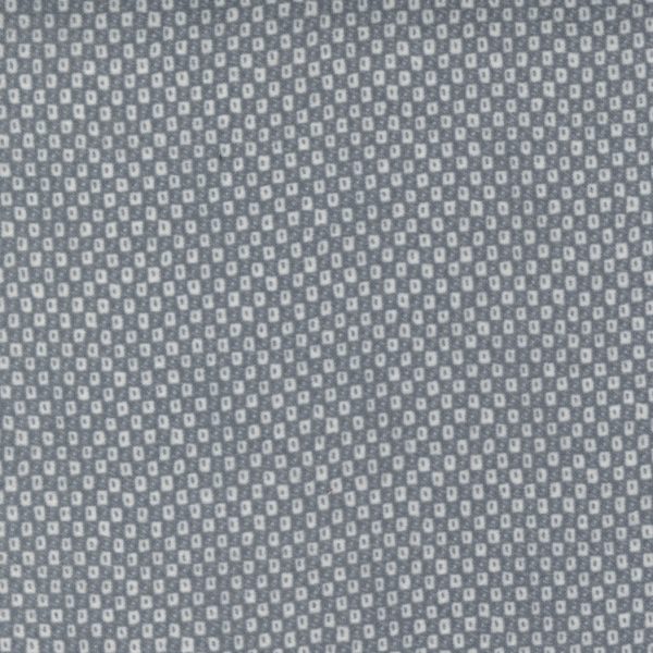 Moda Fabrics Yuletide Gatherings Flannel Sleigh Grey Plaid