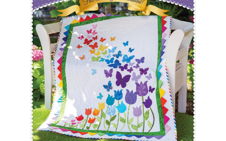Shabby Fabrics Blooming Butterflies Quilt Pattern