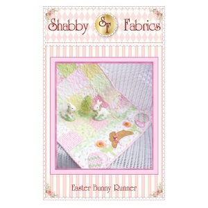 Shabby Fabrics Easter Bunny Runner Pattern Front