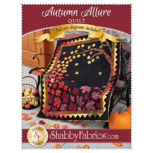 Shabby Fabrics Autumn Allure Quilt Pattern Front