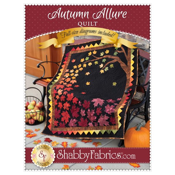 Shabby Fabrics Autumn Allure Quilt Pattern Front