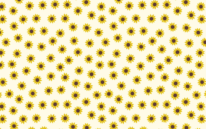 Lewis & Irene Sunflowers on Cream