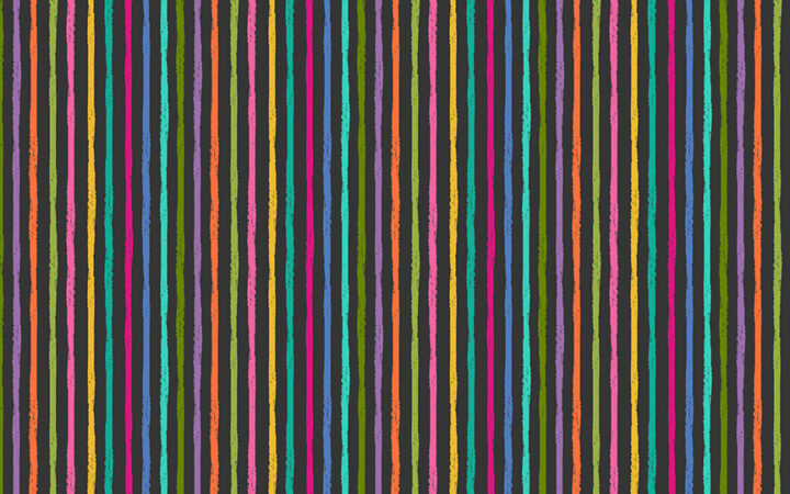 Makower Katie’s Cats Stripe Grey