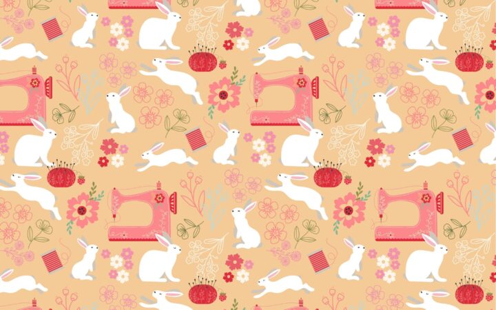Poppie Cotton Poppie’s Patchwork Club Beatrix Cream