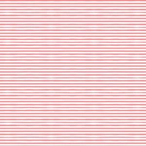 Poppie Cotton Poppie's Patchwork Club Cotton Tail Pink and white stripe