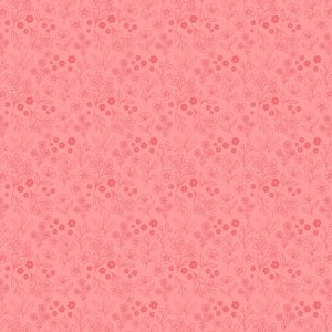 Poppie Cotton Poppie's Patchwork Club Potters Patch Floral Tonal in Pink