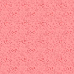 Poppie Cotton Poppie's Patchwork Club Potters Patch Floral Tonal in Pink