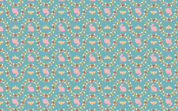 Poppie Cotton Poppie’s Patchwork Club Benjamin Blue
