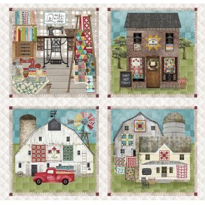 3 Wishes Fabric Shop Hop Quilt Panel