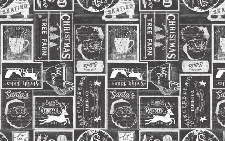 3 Wishes A Christmas to Remember Vintage Patch
