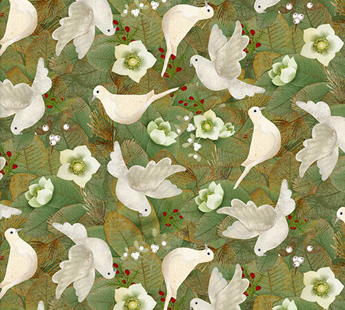 3 Wishes French Countryside Christmas Doves
