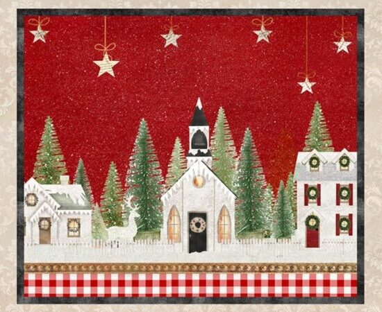 3 Wishes French Countryside Christmas Panel