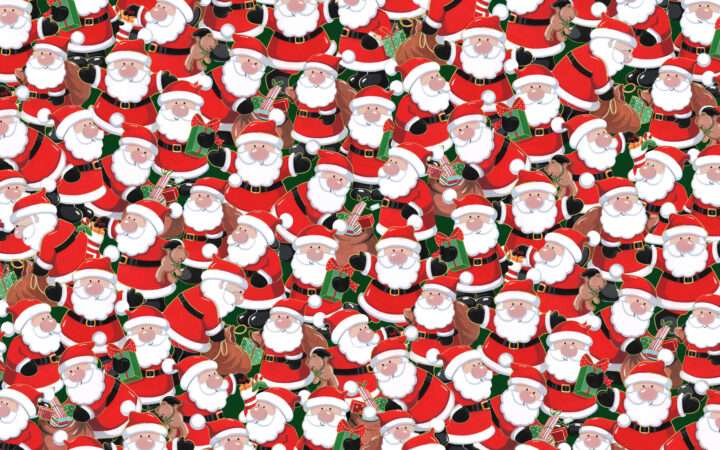 Makower Santa’s Christmas Crowd