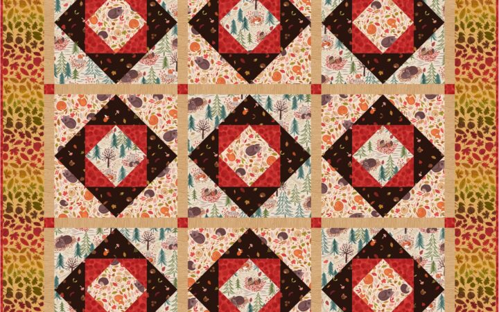 Lewis & Irene A Winter Nap Free Quilt Pattern