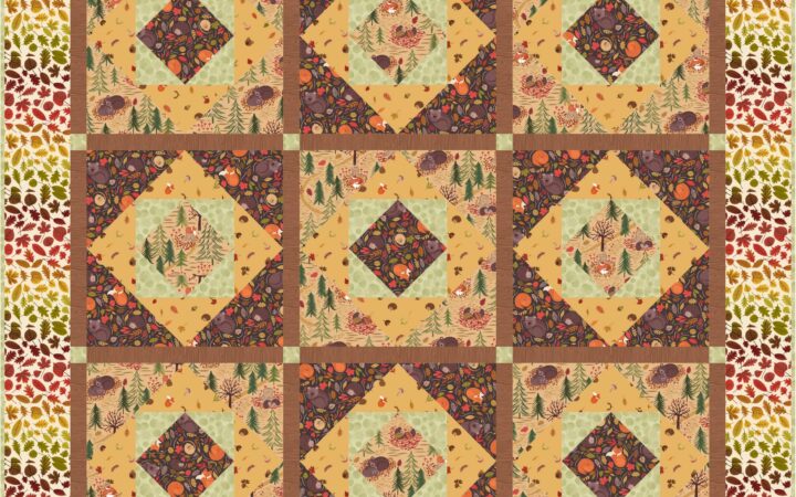 Lewis & Irene A Winter Nap Free Quilt Pattern