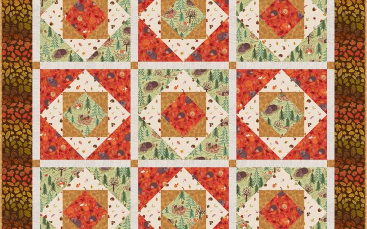 Lewis & Irene A Winter Nap Free Quilt Pattern