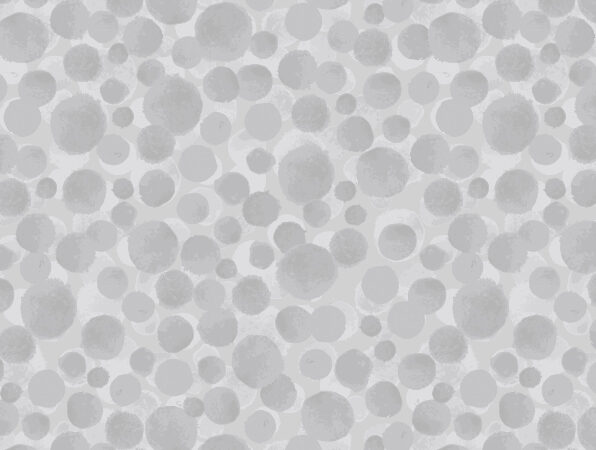 Lewis & Irene Bumbleberries Silver Metallic